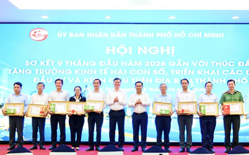 Giải ngân tốt, nhiều phường ở TP.HCM được thưởng công trình trăm tỷ đồng