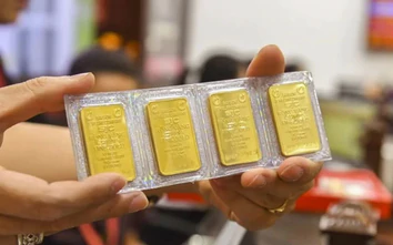 Ngược chiều thế giới, giá vàng trong nước chững lại, có nơi giảm 200.000 đồng/lượng