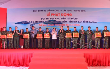 Cà Mau phát động đợt thi đua cao điểm về đích các dự án trọng điểm