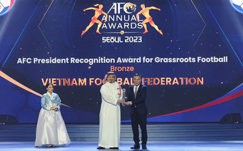 VFF vào top 3 đề cử hạng mục Liên đoàn thành viên xuất sắc của AFC năm 2026