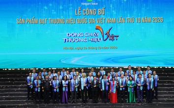 Vietnam Airlines tiếp tục được vinh danh Thương hiệu quốc gia Việt Nam