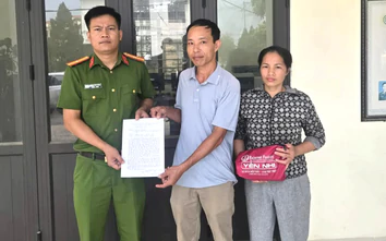 Phú Thọ: Người đánh rơi 110 triệu đồng may mắn được nhận lại tài sản