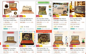 Bộ Y tế yêu cầu rà soát việc kinh doanh An cung ngưu hoàng hoàn trên Shopee