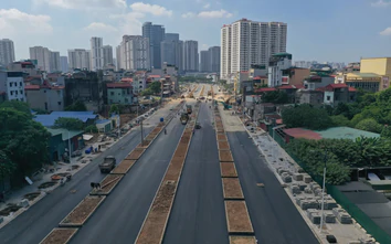 Hà Nội: Công trường Vành đai 2,5 tất bật trước ngày thông xe kỹ thuật