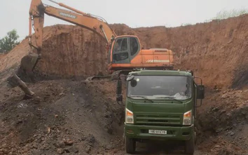 Phú Thọ: Khởi tố giám đốc doanh nghiệp khai thác đất trái phép