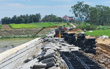 Ninh Bình: Đầu tư 285 tỷ đồng nâng cấp tuyến bờ, đê dài 9,3km