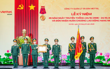 Công ty Quản lý tài sản Viettel được trao tặng Huân chương Lao động hạng Nhì