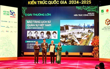 Giải thưởng Kiến trúc Quốc gia 2026 - 2027 nhận hồ sơ đến ngày 15/12