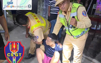 CSGT Công an tỉnh Khánh Hòa bắt giữ một phạm nhân trốn khỏi Trại giam A2 trên xe khách