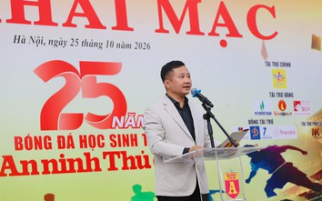 Khai mạc Giải bóng đá học sinh THPT Hà Nội với kỷ lục 130 đội bóng tham dự