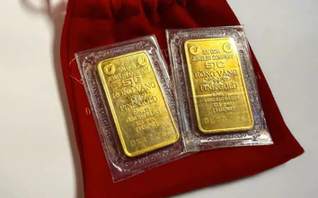 Giá vàng trong nước giảm nửa triệu đồng/lượng