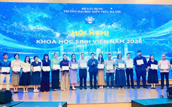 Dấu ấn nghiên cứu khoa học của sinh viên Đại học Kiến trúc Hà Nội