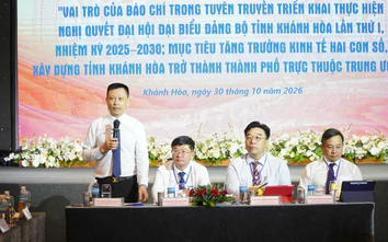 Báo chí cùng Khánh Hòa hiện thực mục tiêu trở thành thành phố trực thuộc Trung ương