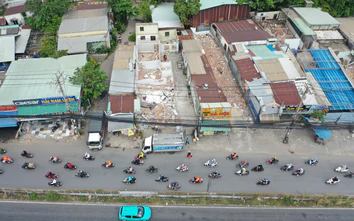 TP.HCM: Người dân tháo dỡ nhà, bàn giao mặt bằng mở rộng đường Lương Định Của