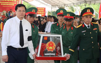 Quảng Ngãi: Xúc động lễ truy điệu 12 hài cốt liệt sĩ được tìm thấy tại bệnh xá Đức Phổ
