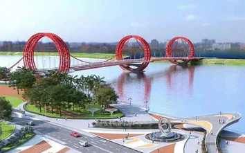 Công trình cầu dây võng tự neo gần 2.200 tỷ đồng bắc qua sông Trà Khúc có gì đặc biệt?