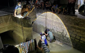 Tìm thấy thi thể người đàn ông Quảng Ngãi bị nước cuốn vào cống chìm