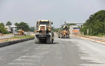Đồng Tháp: Đường Nguyễn Văn Tre chậm tiến độ, lỡ hẹn ngày về đích