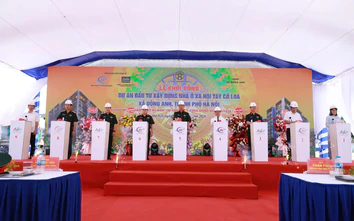Hà Nội: Khởi công 427 căn nhà ở xã hội thuộc dự án Tây Cổ Loa