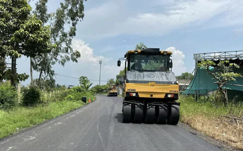 Dự án sửa chữa quốc lộ 30 qua Đồng Tháp tăng tốc về đích