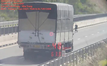 Cục CSGT: Không đo tốc độ và xử lý xe đi dưới 60km/h tại các đoạn dốc trên cao tốc