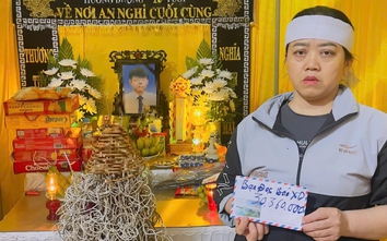 Báo Xây dựng trao 35 triệu đồng hỗ trợ gia đình nạn nhân tai nạn giao thông tại Hà Tĩnh