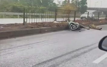 Bắc Ninh: Đi ngược chiều trên QL18 mới, 2 người trên xe mô tô thương vong