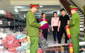 Ninh Bình: Kiểm tra, hướng dẫn bảo đảm an toàn PCCC tại làng nghề may mặc