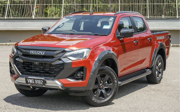 Isuzu D-Max là xe bán tải có doanh số cao thứ hai tại Malaysia
