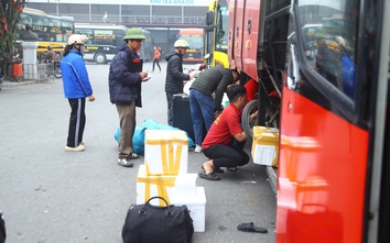 Cao điểm Tết cận kề, các bến xe Thủ đô tăng cường hàng nghìn lượt xe
