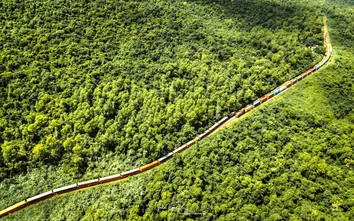 Thông tuyến đường sắt qua đèo Hải Vân sau sự cố đá lăn