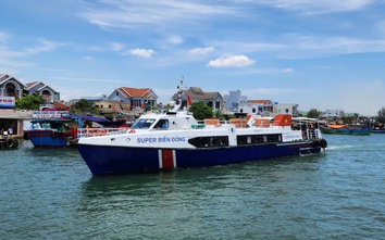 Sở Xây dựng Quảng Ngãi đề nghị điều chỉnh lại giá vé tàu Sa Kỳ - Lý Sơn