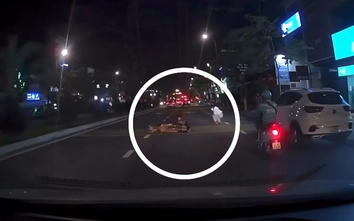 CSGT Đà Nẵng truy tìm tài xế vượt ẩu gây tai nạn ở đường Nguyễn Hữu Thọ rồi bỏ chạy