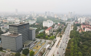 Toàn cảnh khu vực dự kiến xây dựng trụ sở hành chính hơn 4.000 tỷ đồng của tỉnh Nghệ An