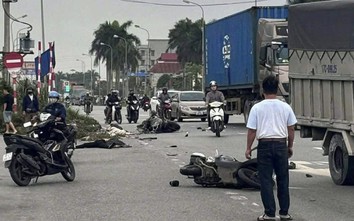 Bản tin TNGT 20/3: Va chạm liên hoàn trên quốc lộ 10 qua Ninh Bình, ba người thương vong