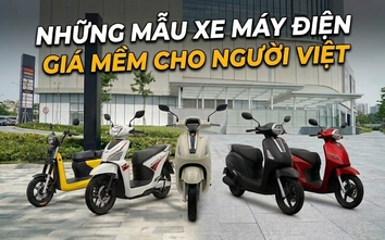Những mẫu xe máy điện giá mềm cho người Việt