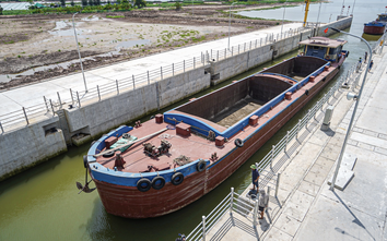 Tạm dừng vận hành âu tàu Nghĩa Hưng để bảo trì, khắc phục sự cố