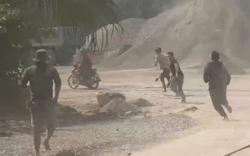 TP.HCM: Điều tra nhóm người cầm hung khí hỗn chiến trong bãi đá