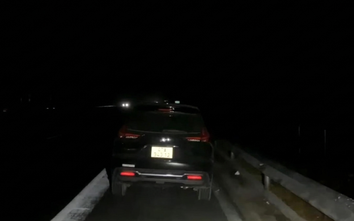 Xử phạt tài xế dừng xe ngủ trên cao tốc Vĩnh Hảo - Phan Thiết