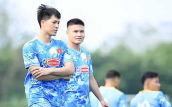 Đình Trọng hào hứng trở lại đội tuyển Việt Nam sau hơn 1.000 ngày