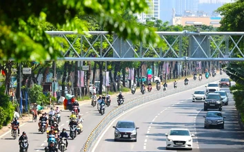 Ưu tiên làn đường cho xe máy, xe đạp tại đô thị đông dân cư