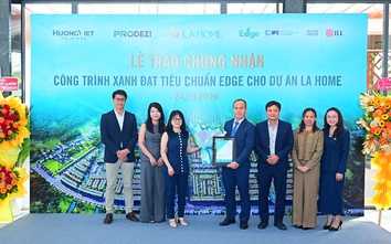 LA Home nhận chứng chỉ xanh EDGE, khẳng định tiêu chuẩn phát triển bền vững