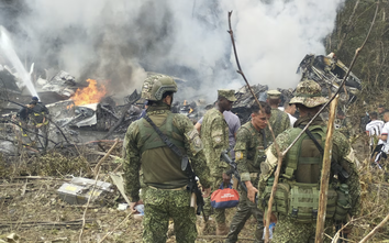 Rơi máy bay quân sự Colombia, ít nhất 104 người thương vong
