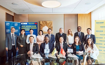 Nam A Bank gia nhập mạng lưới tài trợ thương mại toàn cầu