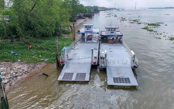 Bến phà Cồn Khương ở Cần Thơ hiện ra sao sau 5 năm "đắp chiếu"?