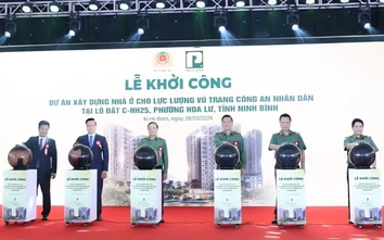 Khởi công dự án nhà ở hơn 4.800 tỷ đồng cho lực lượng công an tại Ninh Bình