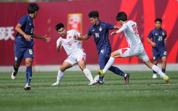 U23 Việt Nam thua tiếc nuối trước Thái Lan ở CFA Team China 2026