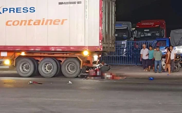 Khánh Hòa: Va chạm đuôi xe đầu kéo trên quốc lộ 1, một người tử vong