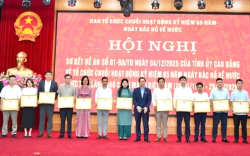 Cao Bằng khen thưởng 105 tập thể, cá nhân, trong đó có Báo Xây dựng