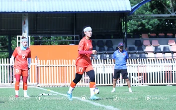 Tuyển U20 nữ Việt Nam sẵn sàng cho Vòng chung kết U20 nữ châu Á 2026